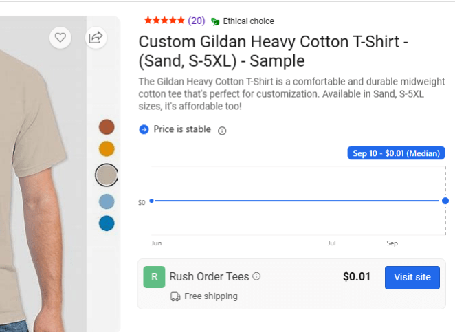 cheap custom t-shirts near me