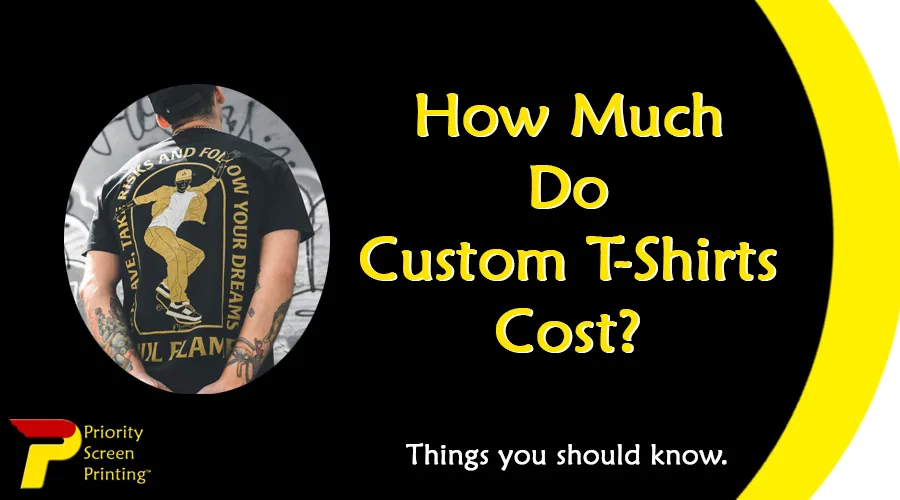 How Much Do Custom T-Shirts Cost Near Me